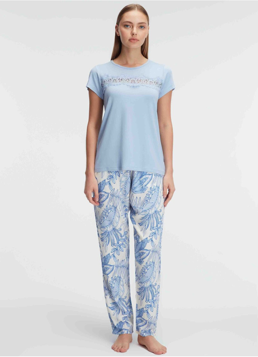 Anil 9885 Pants Homewear Set — Turkish factory wholesale