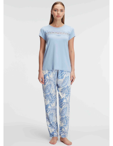 Anil 9885 Pants Homewear Set — Turkish factory wholesale