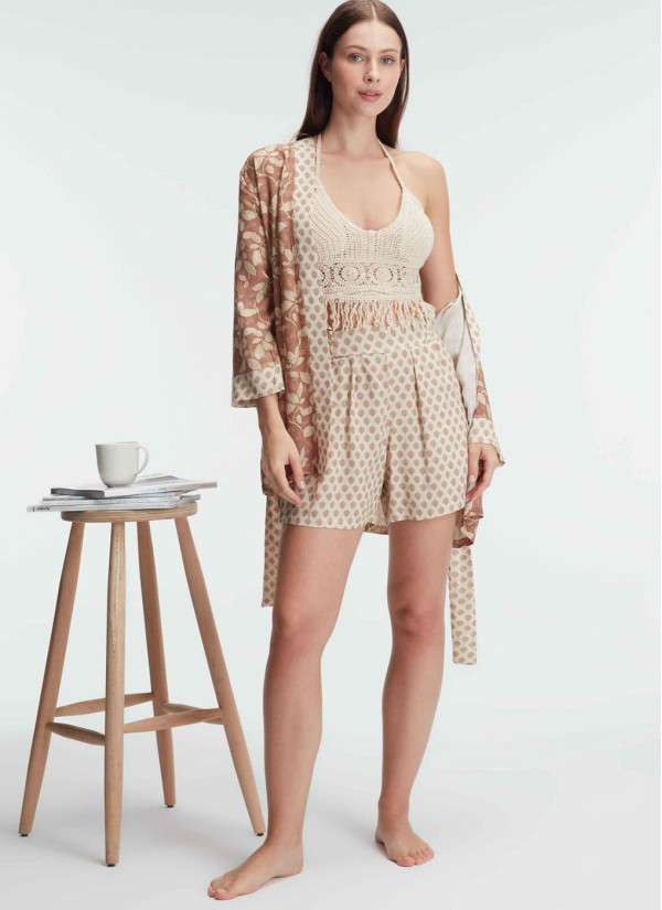 Anil 5831 Shorts Homewear Set — Turkish factory wholesale
