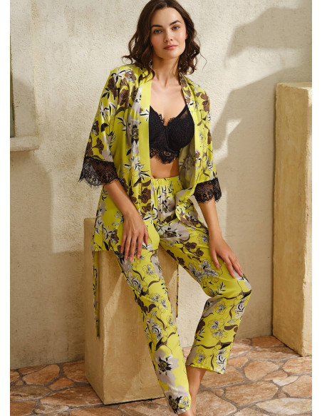 Anil 5747 Pants Homewear Set — Turkish factory wholesale