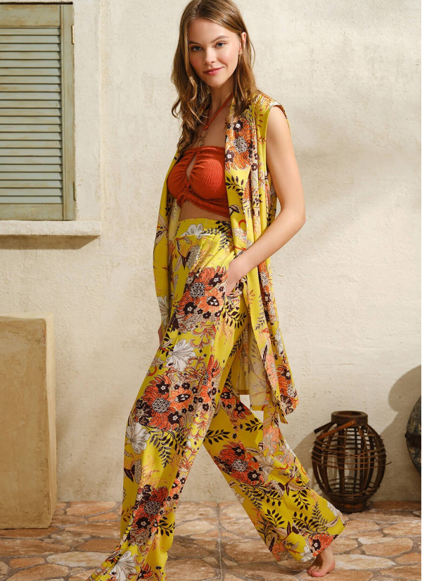 Anil 5754 Pants Homewear Set — Turkey wholesale collection 2