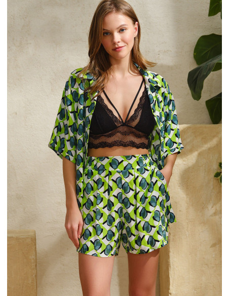 Anil 5741 Shorts Homewear Set — Turkish factory wholesale