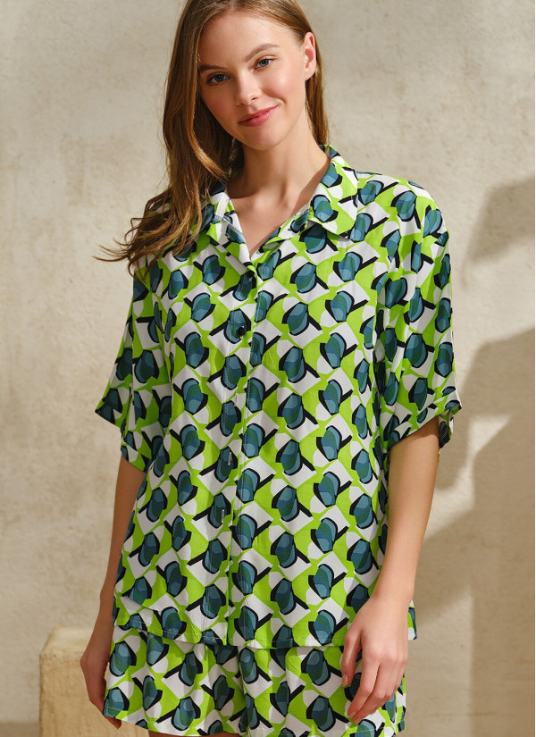 Anil 5741 Shorts Homewear Set — Turkish factory wholesale 2