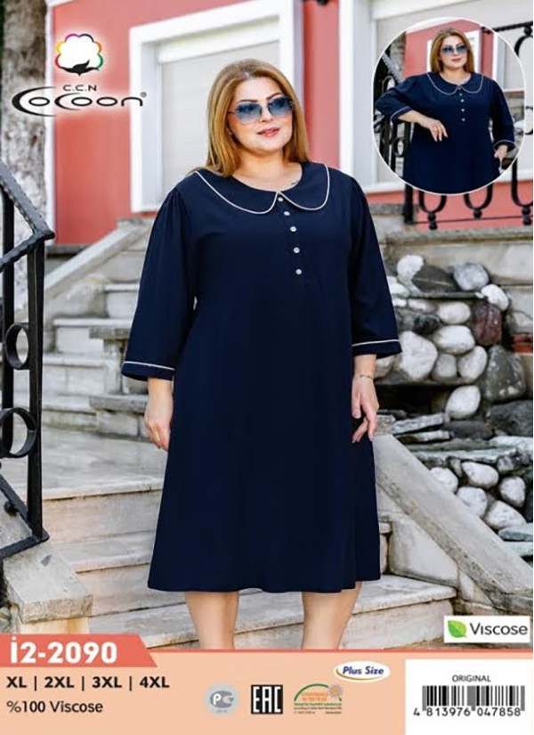 CCNİ2-2090_ORI Dress (XL+XXL+3XL+4XL) — wholesale for boutiques