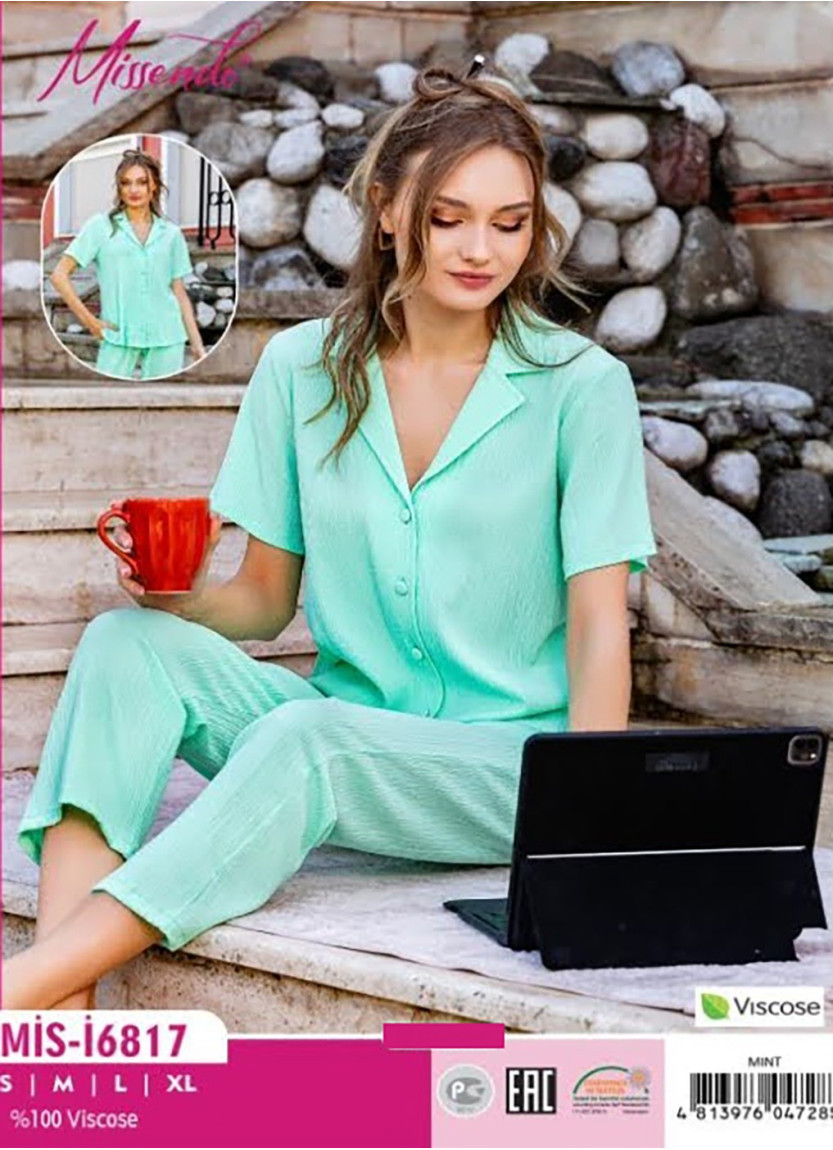 MİS-İ6817_MNT Pants Homewear Set (S+M+L+XL) — wholesale for boutiques
