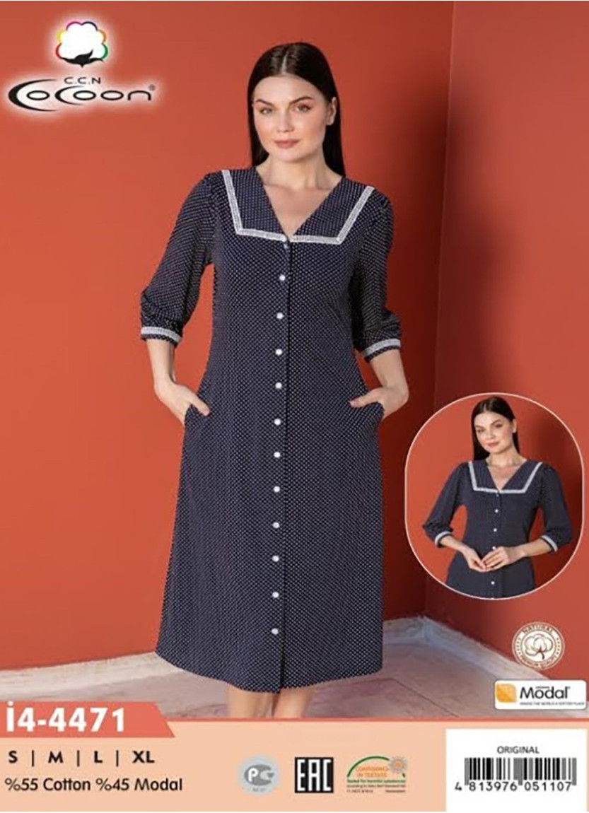 CCNİ4-4471_ORI Women's Robe (S+M+L+XL) — Turkish textile wholesale