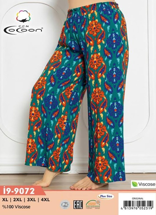 Спортивные Брюки (XL+2XL+3XL+4XL) COCOON CCNİ9-9072_ORI — фабричная коллекция оптом