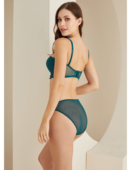 NBB 4742 Zümrüt Bra and Briefs Set — wholesale from Turkey