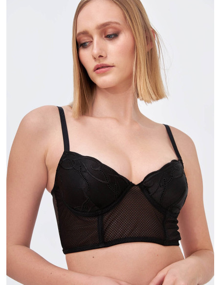 NBB 4761 SİYAH Bra and Briefs Set — Istanbul wholesale supplier