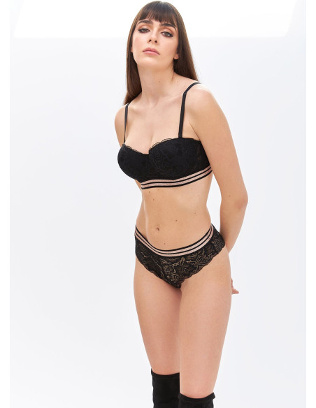 NBB 4792 SİYAH Bra and Briefs Set — Istanbul wholesale supplier