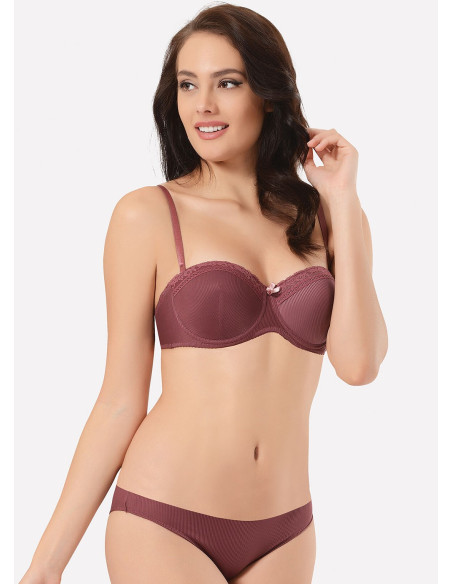 NBB 4615 GÜLKURUSU Bra and Briefs Set — Turkish textile wholesale