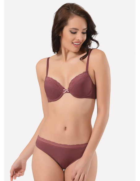 NBB 4616 GÜLKURUSU Bra and Briefs Set — factory-direct from Turkey