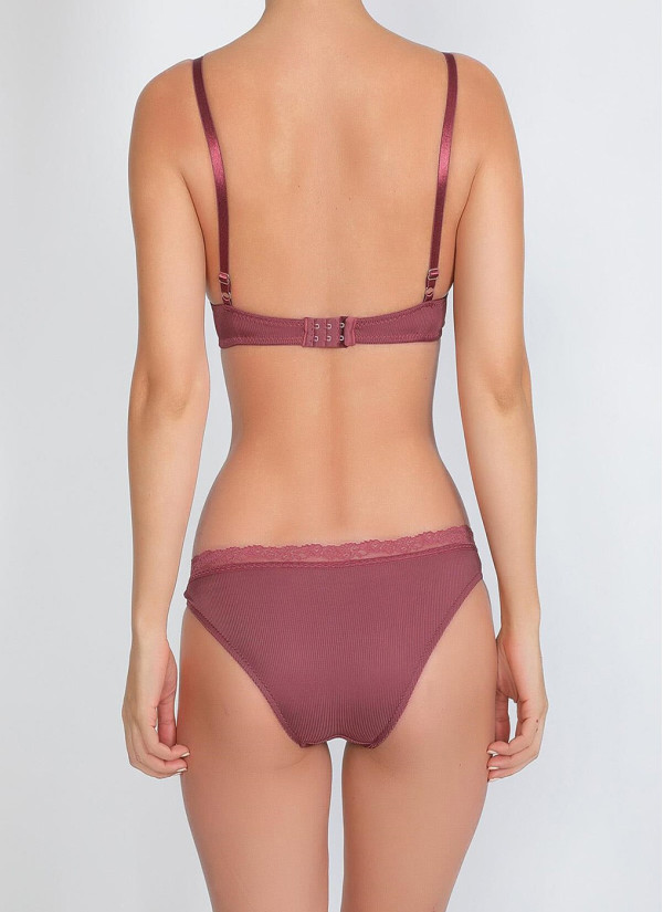 NBB 4616 GÜLKURUSU Bra and Briefs Set — factory-direct from Turkey 2