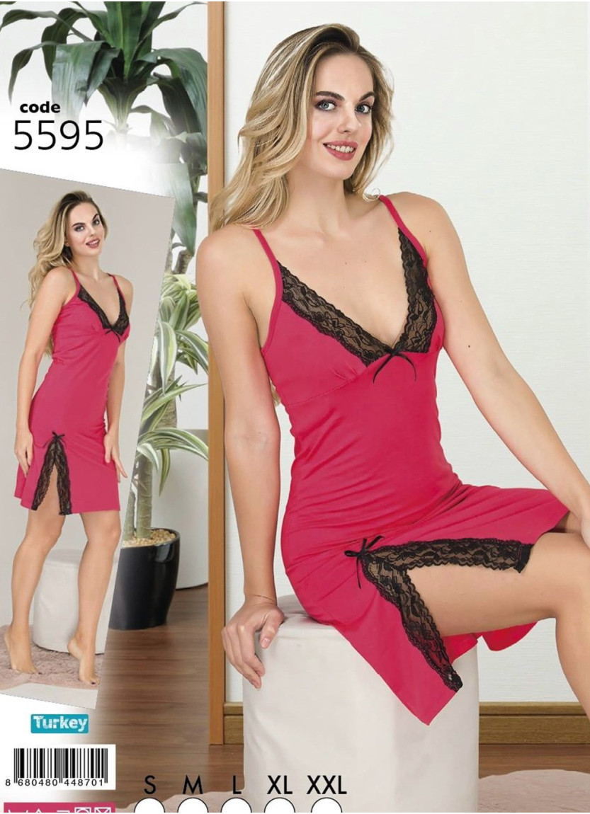 Lady 5595 Nightdress (S+M+L+XL+XXL) — direct Turkish factory supply