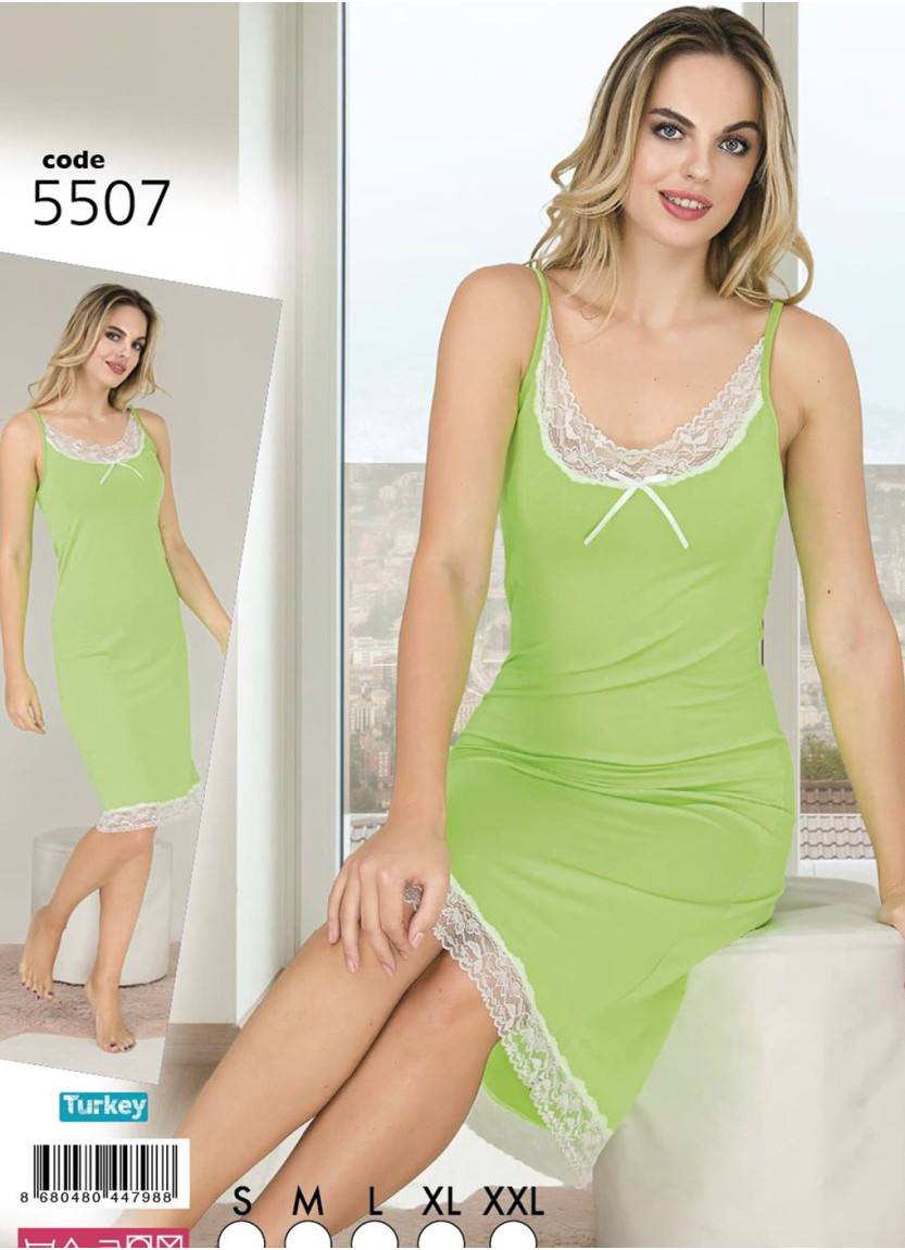 Lady 5507 Nightdress (S+M+L+XL+XXL) — factory-direct from Turkey