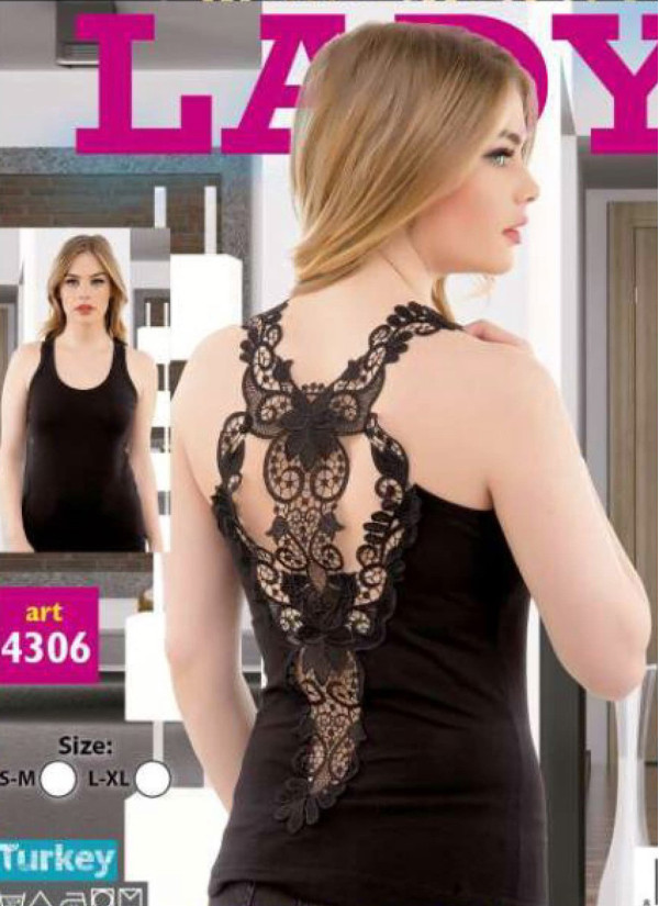 Lady 4306 Women's Top (S/M+L/XL) — Turkish textile wholesale