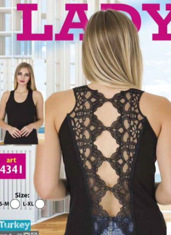 Lady 4341 Women's Top (S/M+L/XL) — Turkish textile wholesale