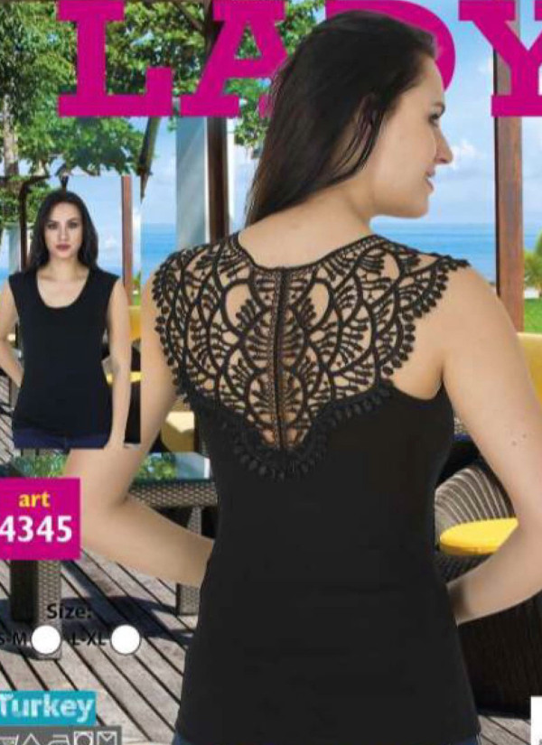 Lady 4345 Women's Top (S/M+L/XL) — Turkish textile wholesale