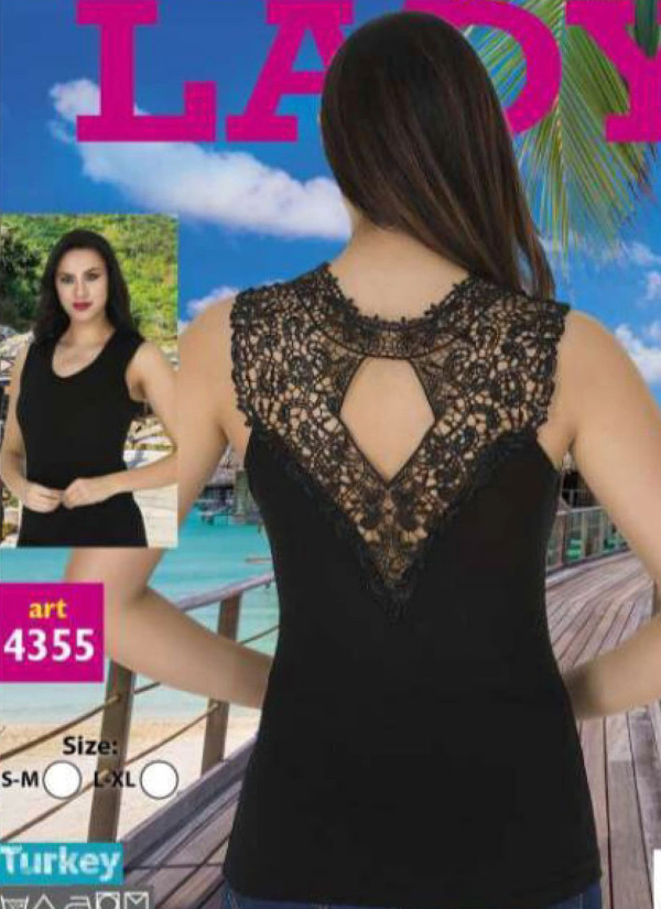 Lady 4355 Women's Top (S/M+L/XL) — Turkish textile wholesale