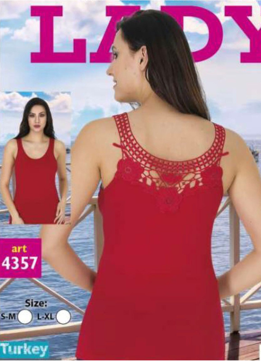 Кофта Женская с гипюром (S/M+L/XL) Lady Lady 4357 — купить оптом из Турции