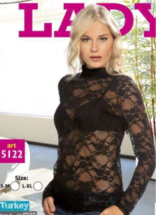 Lady 5122 Women's Top (S/M+L/XL) — Turkish textile wholesale 2