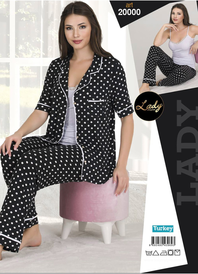 Lady 20000 Women's Pajama Set (M/L+L/XL) — wholesale from Turkey