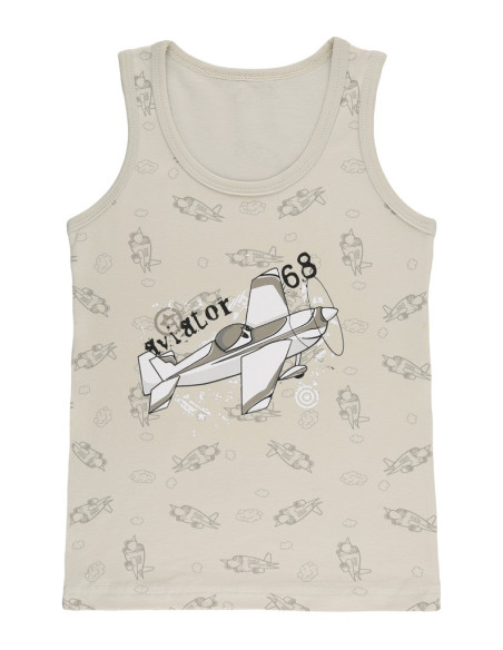 Donella 7781B9 Assorted 10-Pack Boys' Tank Top — wholesale for boutiques