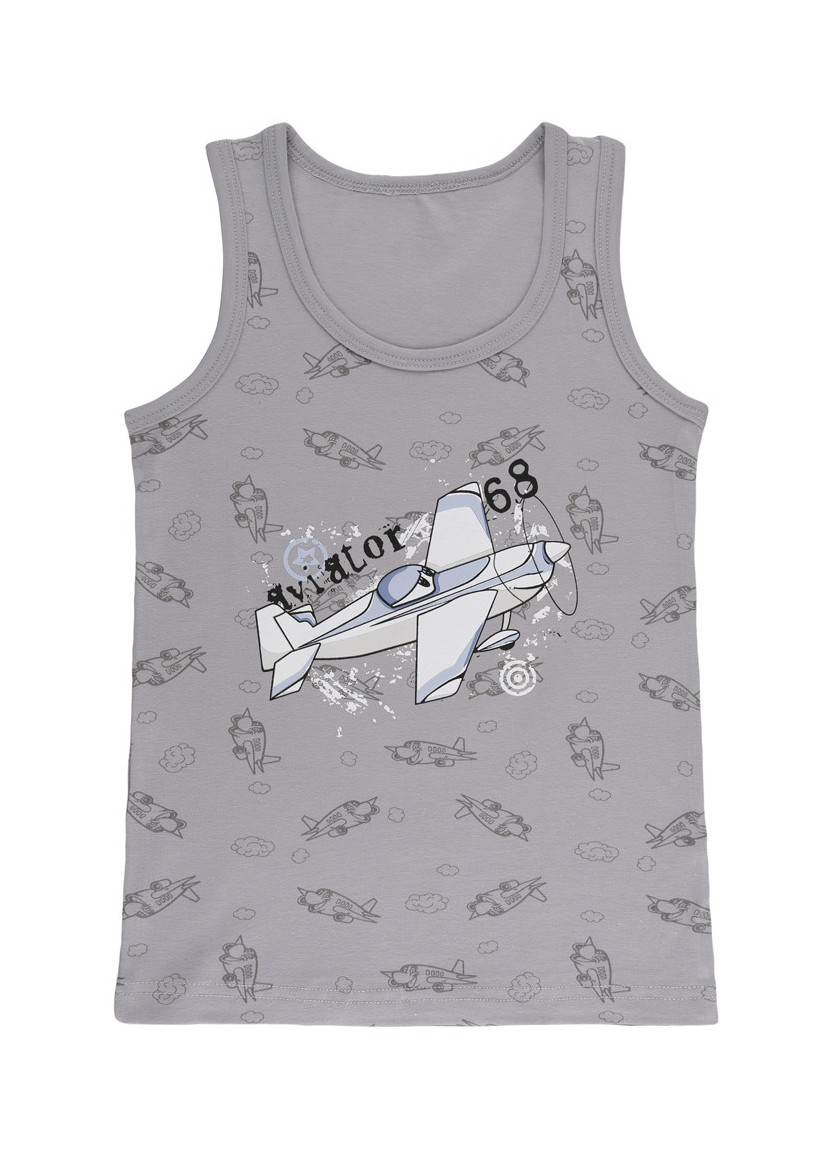 Donella 7781B9 Assorted 10-Pack Boys' Tank Top — Turkish factory wholesale