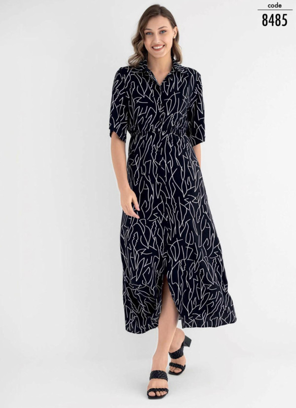 IBIZA 8485 Dress (S/M+L+XL+XXL) — factory-direct from Turkey