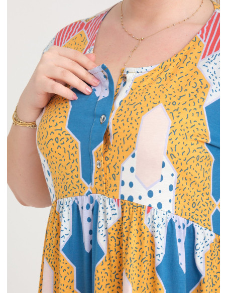 Туника (L+XL+2XL+3XL+4XL) JEN JEN 04257 — прямые поставки из Турции
