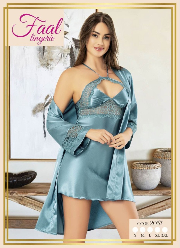 Fall 2057 Satin Women's Robe — wholesale for boutiques
