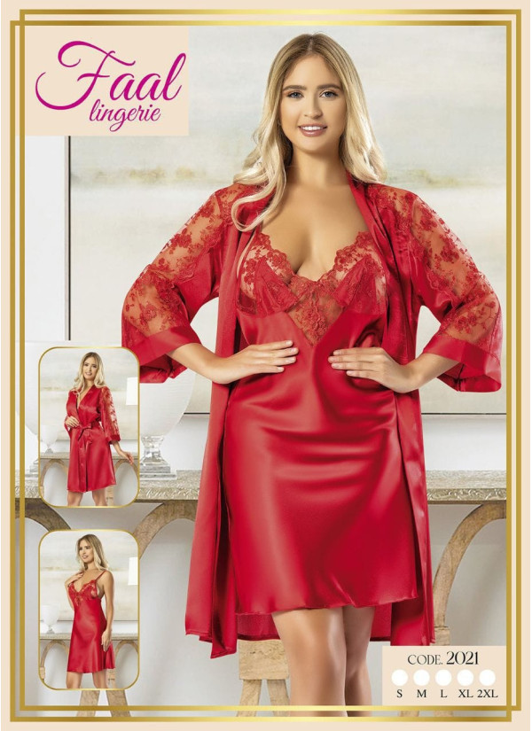 Fall 2021 Satin Women's Robe — wholesale for boutiques