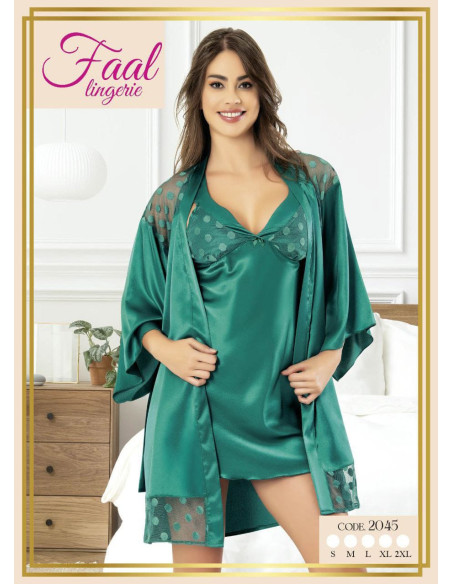 Fall 2045 Satin Women's Robe — Istanbul wholesale supplier