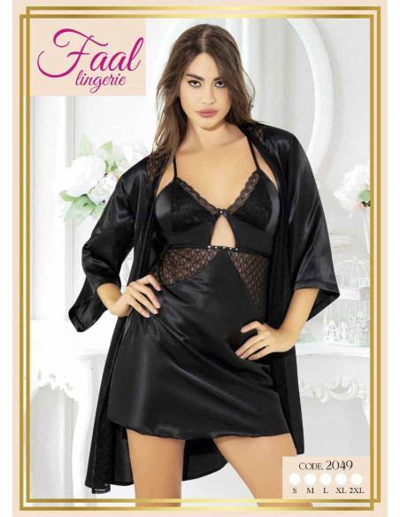 Fall 2049 Satin Women's Robe — wholesale from Turkey