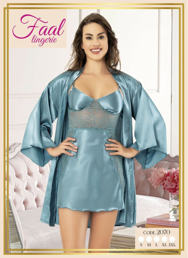 Fall 2070 Satin Women's Robe — wholesale for boutiques