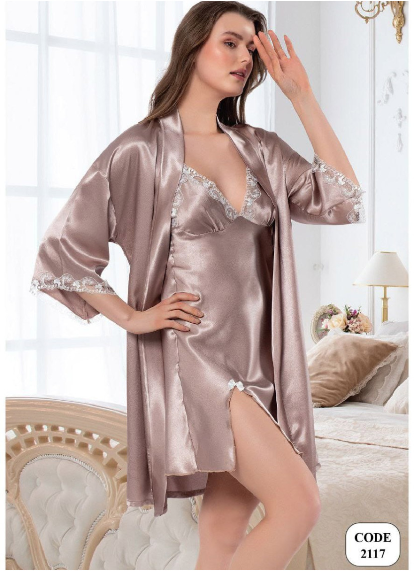 Fall 2117 Satin Women's Robe — wholesale from Turkey