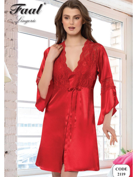 Fall 2119 Satin Women's Robe — Turkey wholesale collection