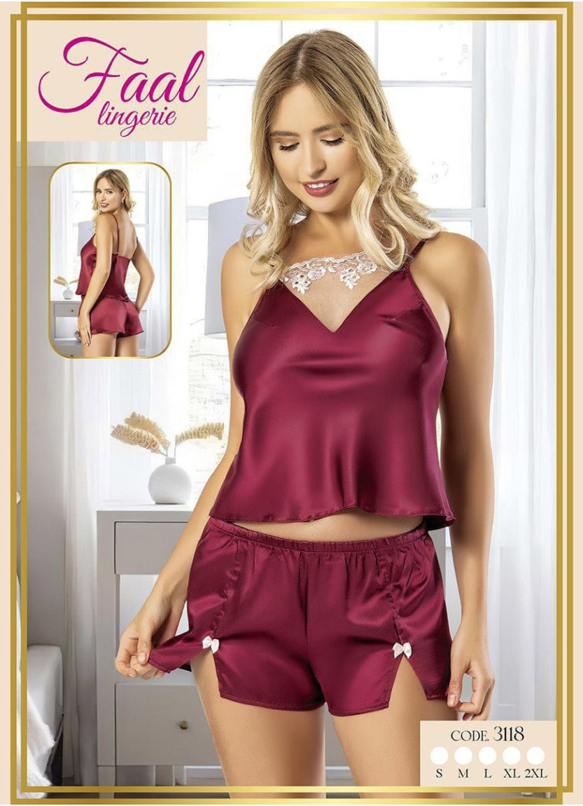 Fall 3118 Satin Women's Pajama Set — wholesale for boutiques