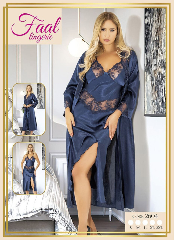 Fall 2604 Satin Women's Robe — wholesale for boutiques