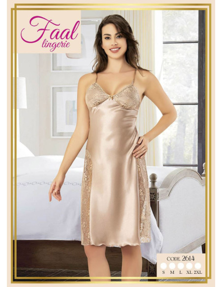 Fall 2614 Satin Women's Robe — Istanbul wholesale supplier