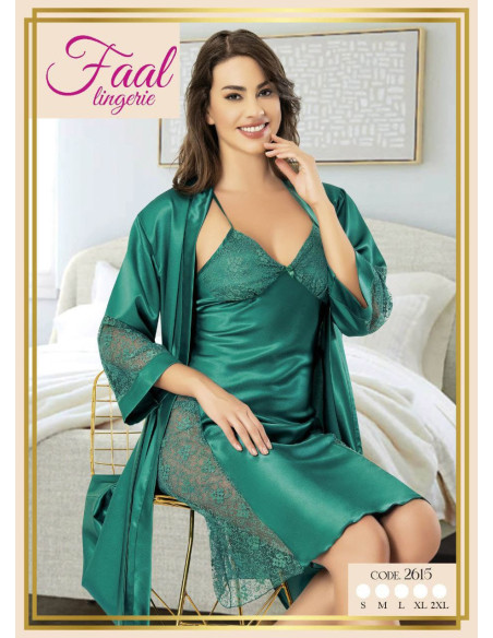 Fall 2615 Satin Women's Robe — wholesale for boutiques