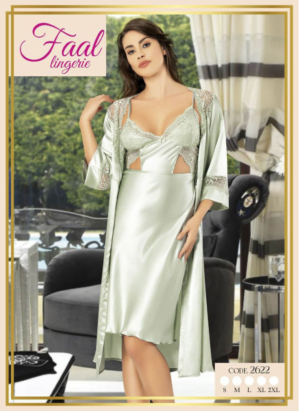 Fall 2622 Satin Women's Robe — wholesale for boutiques