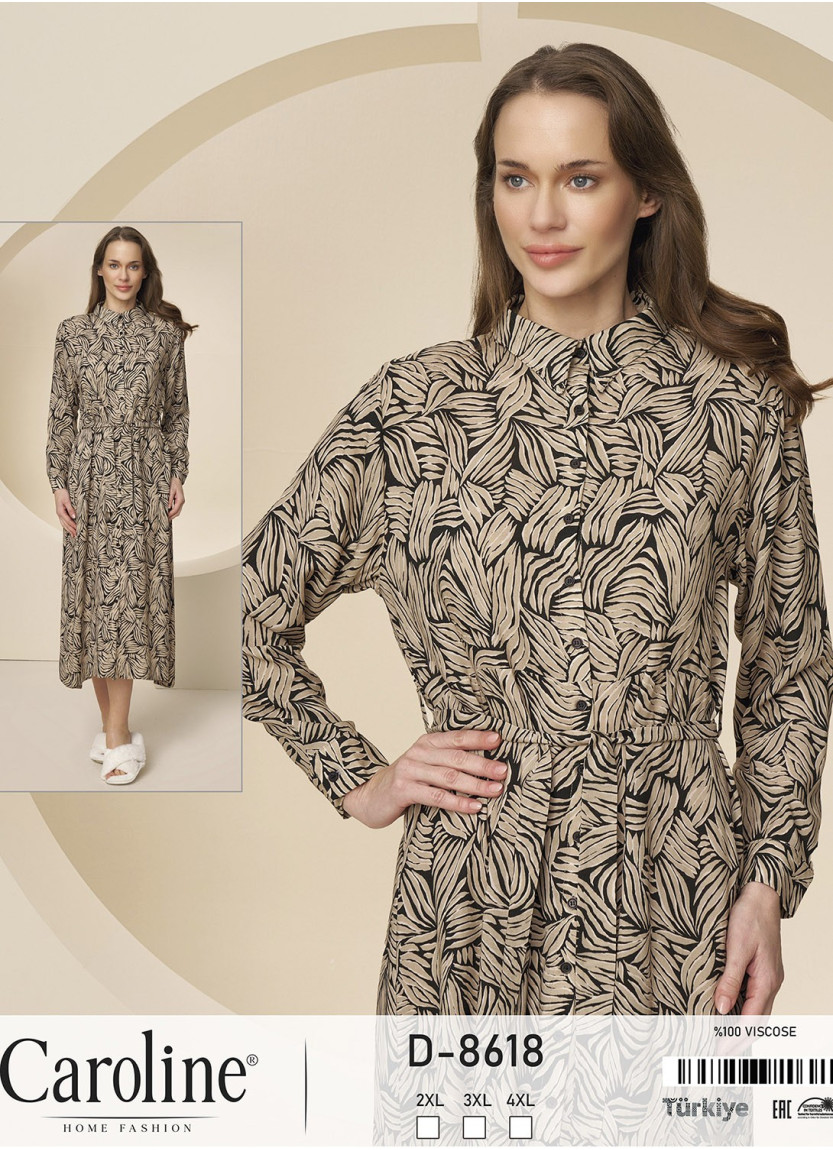 Платье (2XL+3XL+4XL) Caroline Caroline D-8618 — фабричная коллекция оптом