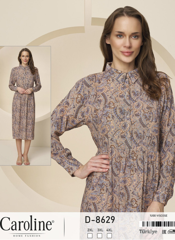 Caroline D-8629 Dress (2XL+3XL+4XL) — Istanbul wholesale supplier