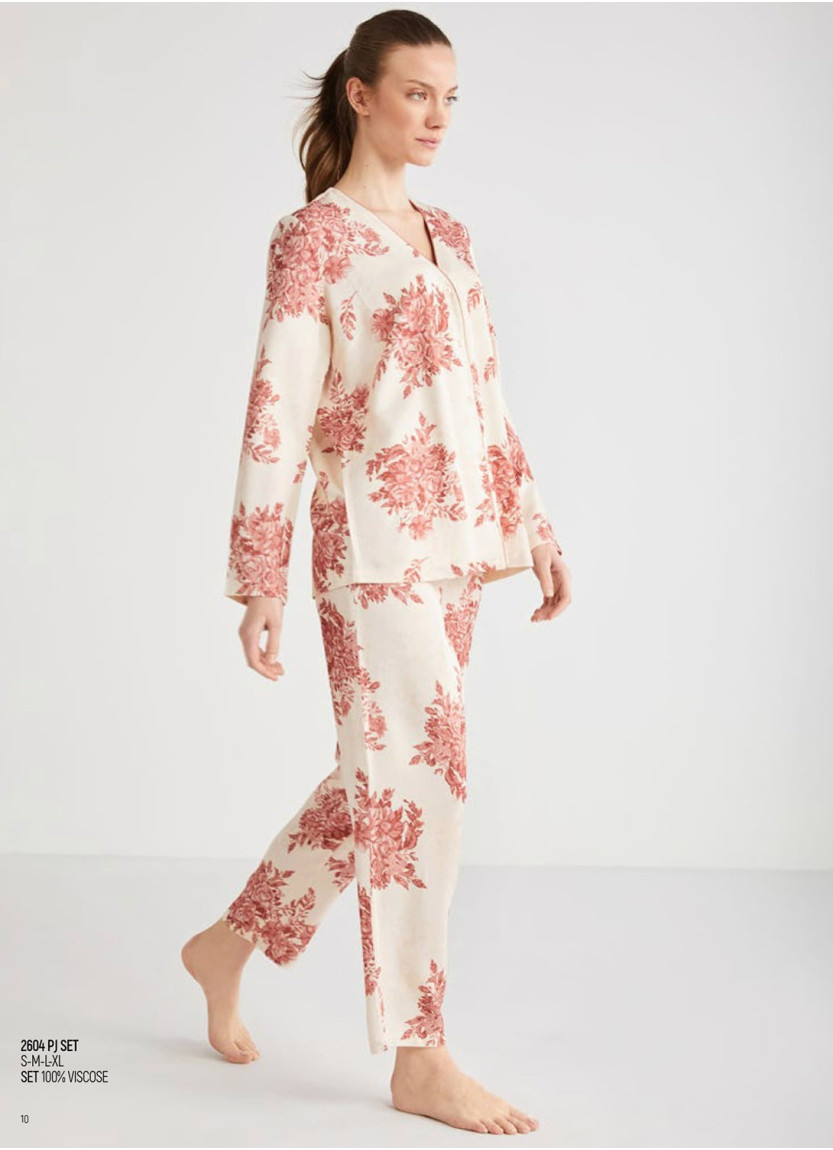 Catherines 2604 STK Women's Pajama Set — direct Turkish factory supply