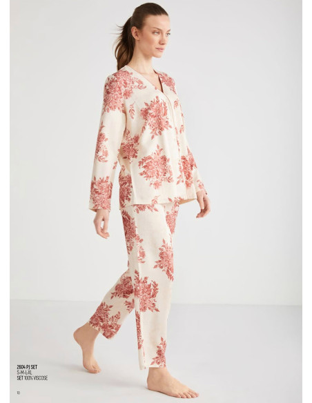 Catherines 2604 STK Women's Pajama Set — direct Turkish factory supply