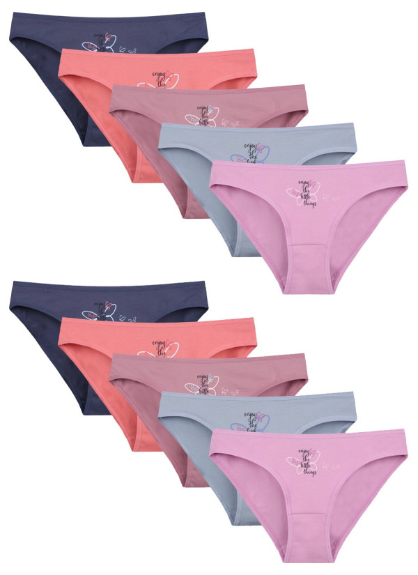 Donella 2171PB42 Assorted 10-Pack Women's Briefs — Turkish textile wholesale