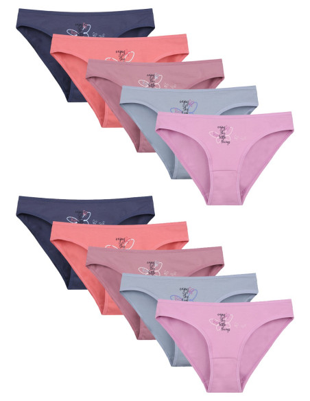 Donella 2171PB42 Assorted 10-Pack Women's Briefs — Turkish textile wholesale