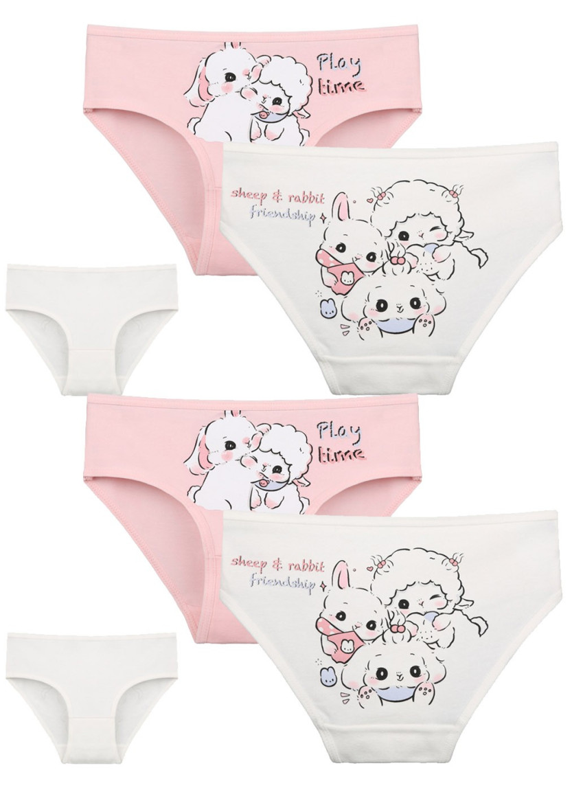 Donella 4171PB70 Assorted 10-Pack Girls' Briefs — Turkish textile wholesale