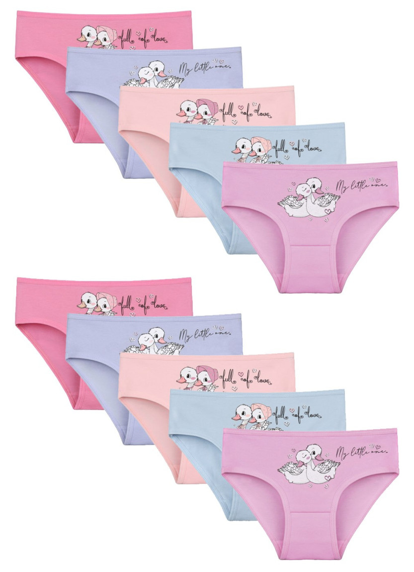 Donella 4171PB71 Assorted 10-Pack Girls' Briefs — wholesale from Turkey